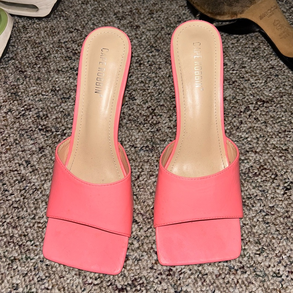 Bright Pink Heels
